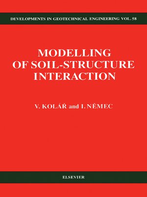 cover image of Modelling of Soil-Structure Interaction